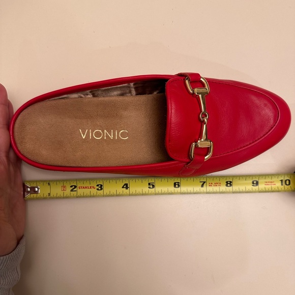 Vionic Adeline Res Leather Orthotic Mules Women’s 7 - Picture 12 of 12